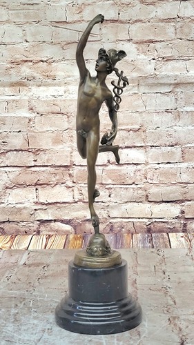 Classic bronze statue flying - bronze,