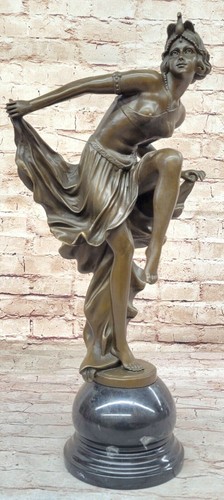 Classic dancer sign bronze - 21",