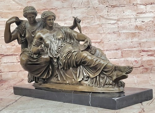 Bronze sculpture the fates - bronze,