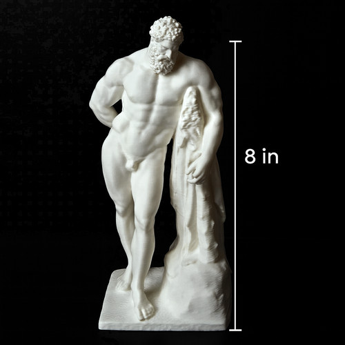 Farnese hercules statue 3d - hercules,